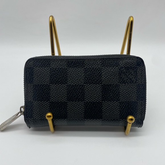 Louis Vuitton Damier Graphite Short Zippy Wallet - Picture 1 of 13